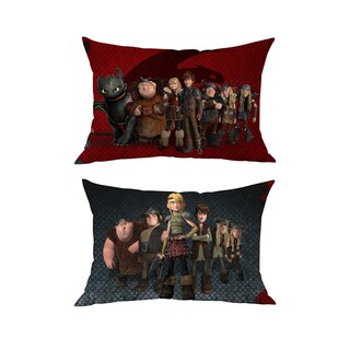 Foto 1 | Almohada Reversible Dragón Guerreros