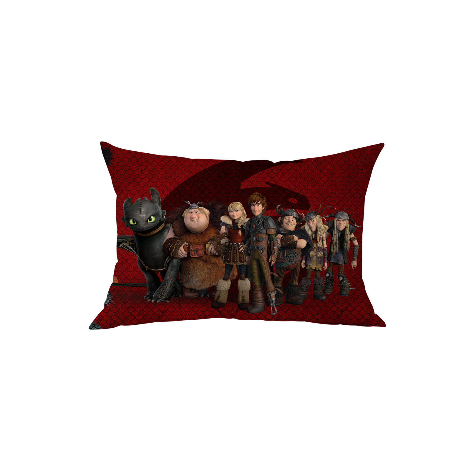 Foto 3 pulgar | Almohada Reversible Dragón Guerreros