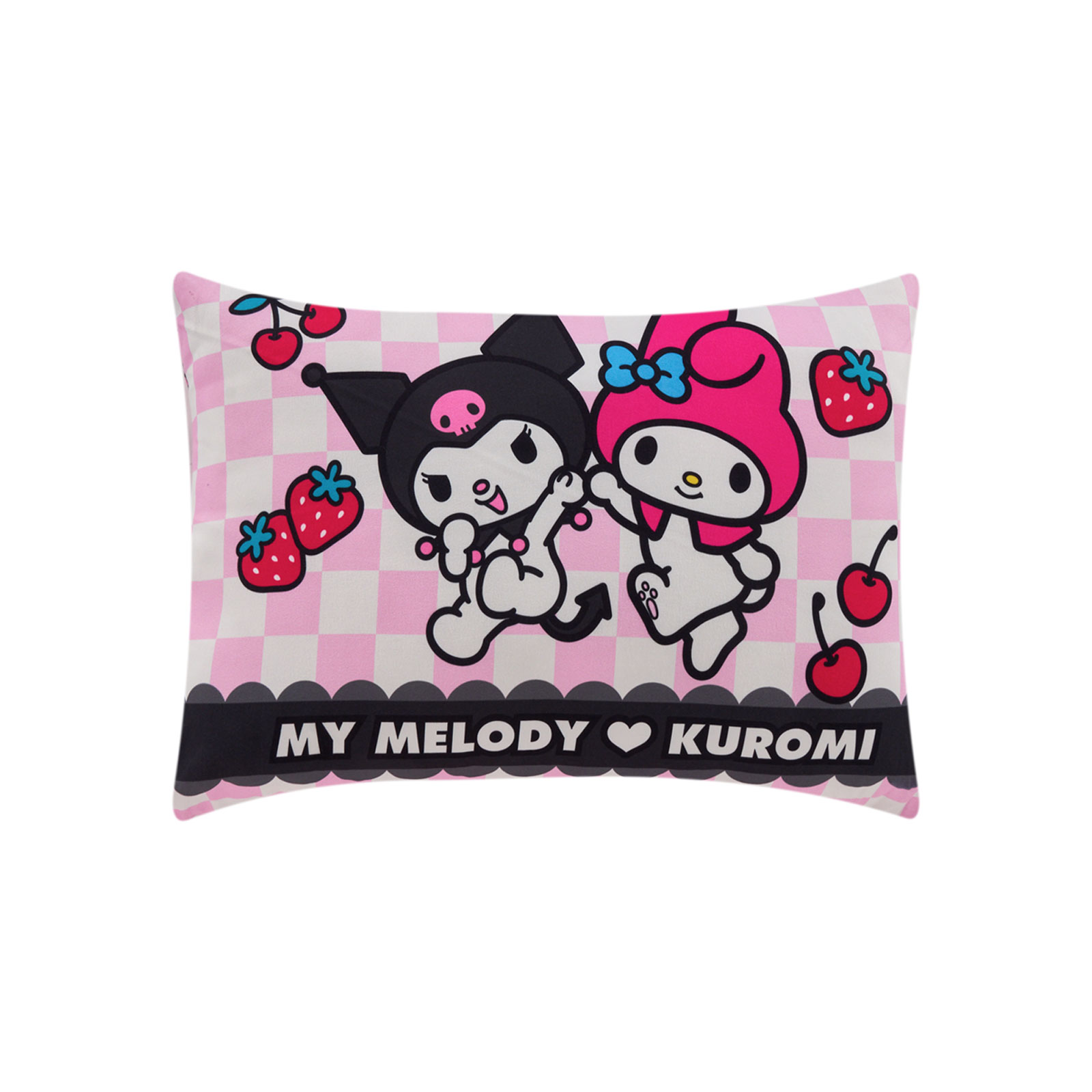 Foto 3 pulgar | Almohada Reversible Kuromi Y My Melody