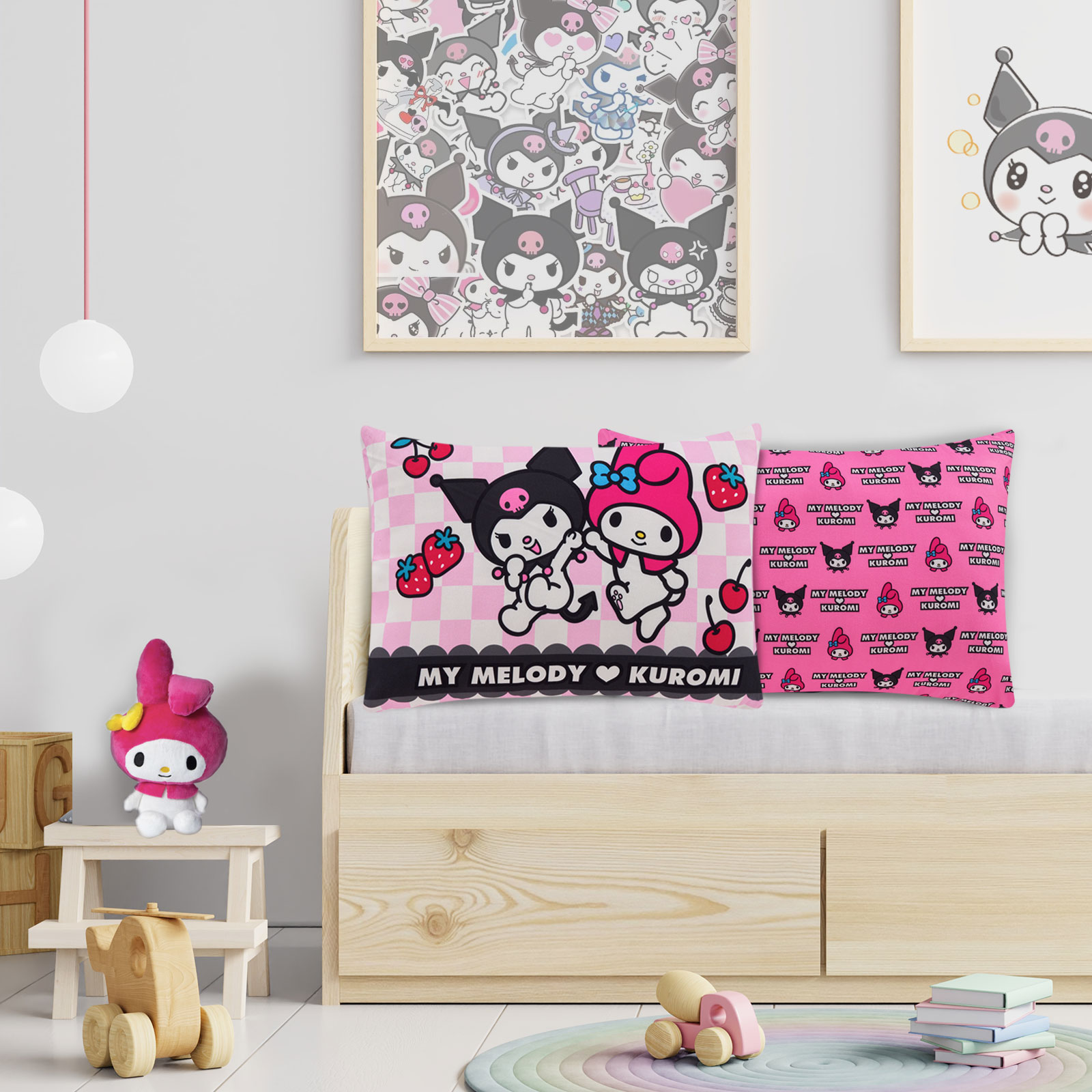 Foto 6 | Almohada Reversible Kuromi Y My Melody