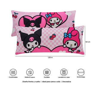 Foto 8 | Almohada Súper Jumbo Kuromi Y My Melody