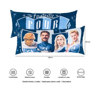 Foto 8 | Almohada Súper Jumbo Fantastic Four Súper