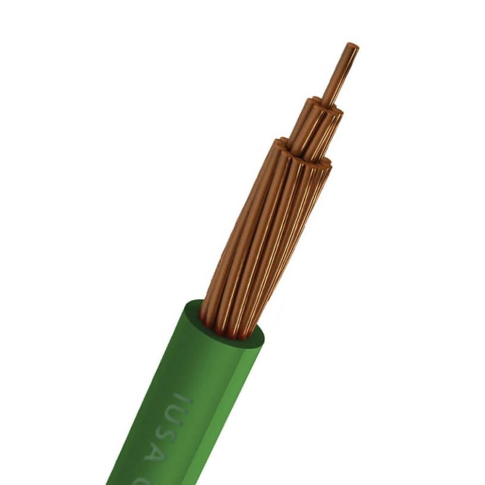 Foto 4 pulgar | Cable Thhw-ls Rohs Calibre 14 Awg Verde 20m