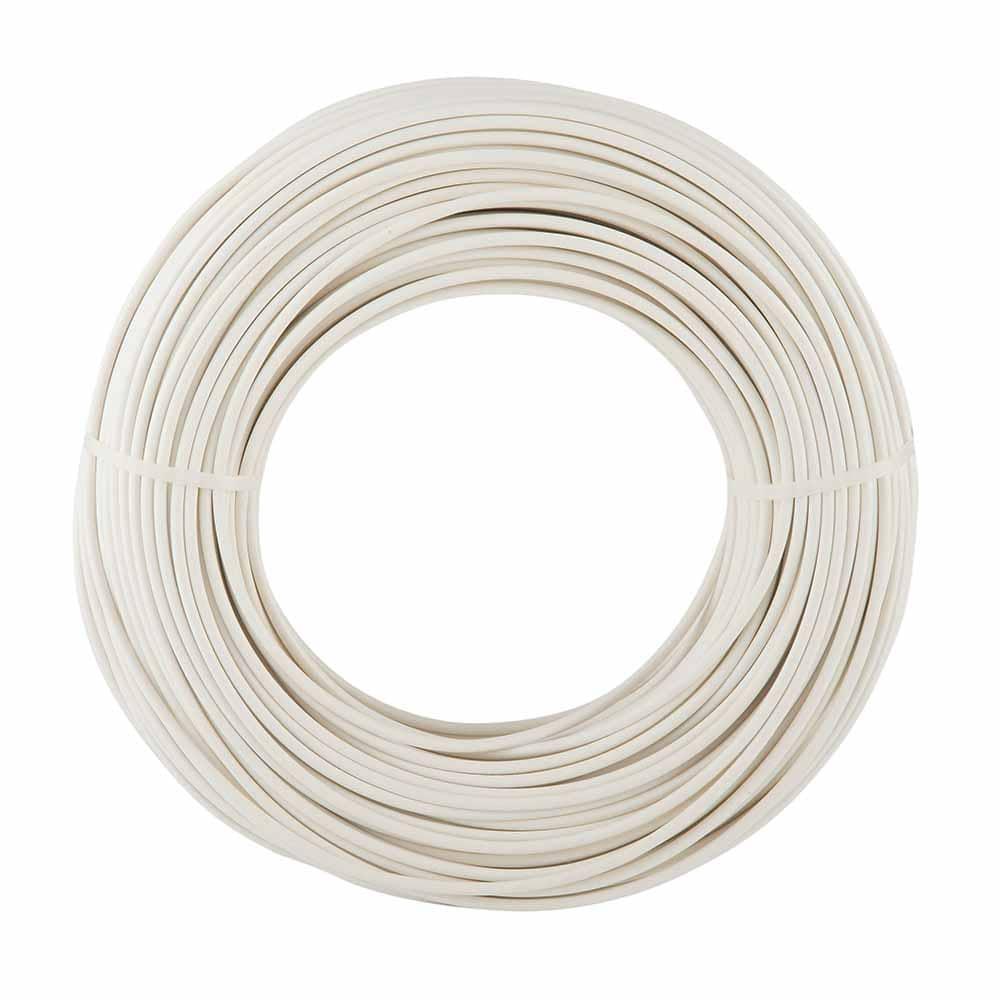 Foto 3 pulgar | Cable Thhw-ls Rohs Calibre 14 Awg color Blanco de 50 m