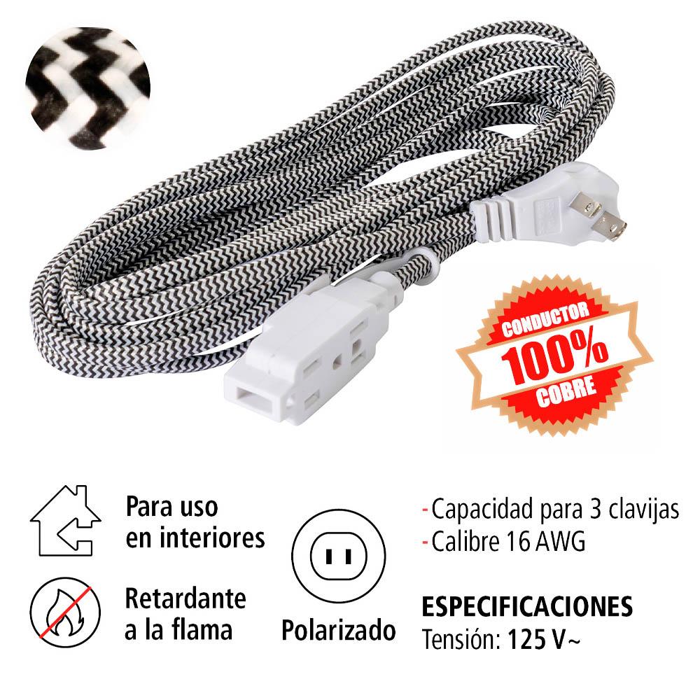 Foto 4 pulgar | Extensión Eléctrica Iusa 5 m