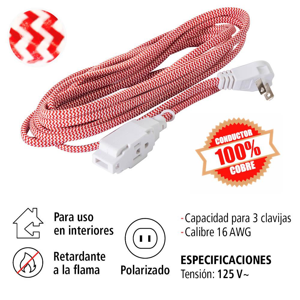 Foto 4 pulgar | Extensión Eléctrica Iusa 5 m