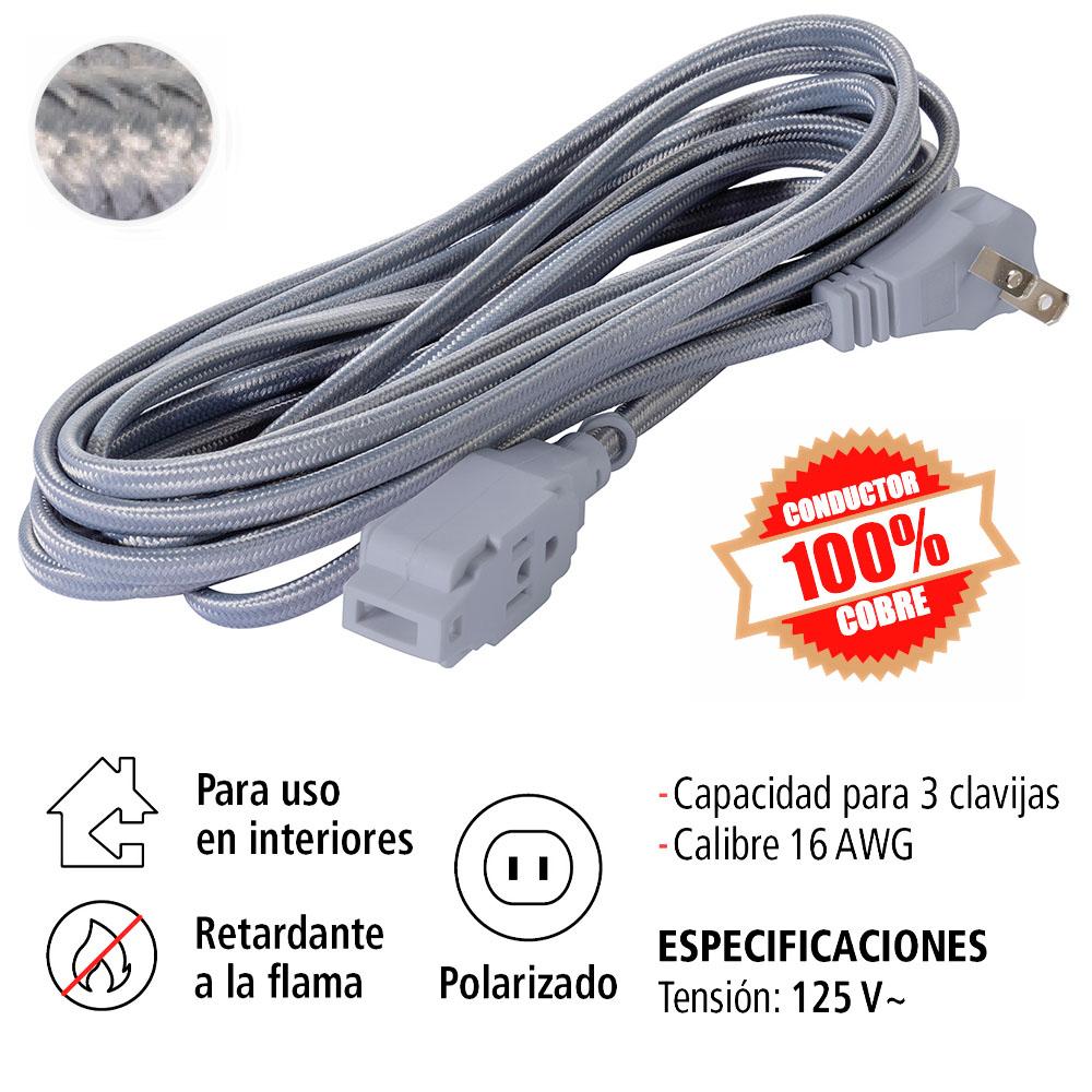 Foto 4 pulgar | Extensión Eléctrica Iusa 5 m