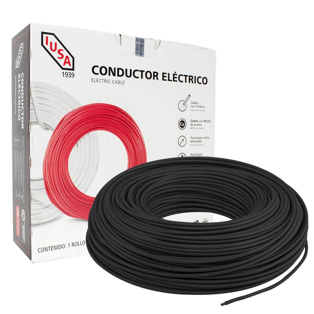 Alambre IUSA Thw-ls/thhw-lscerohs 10awg Negro