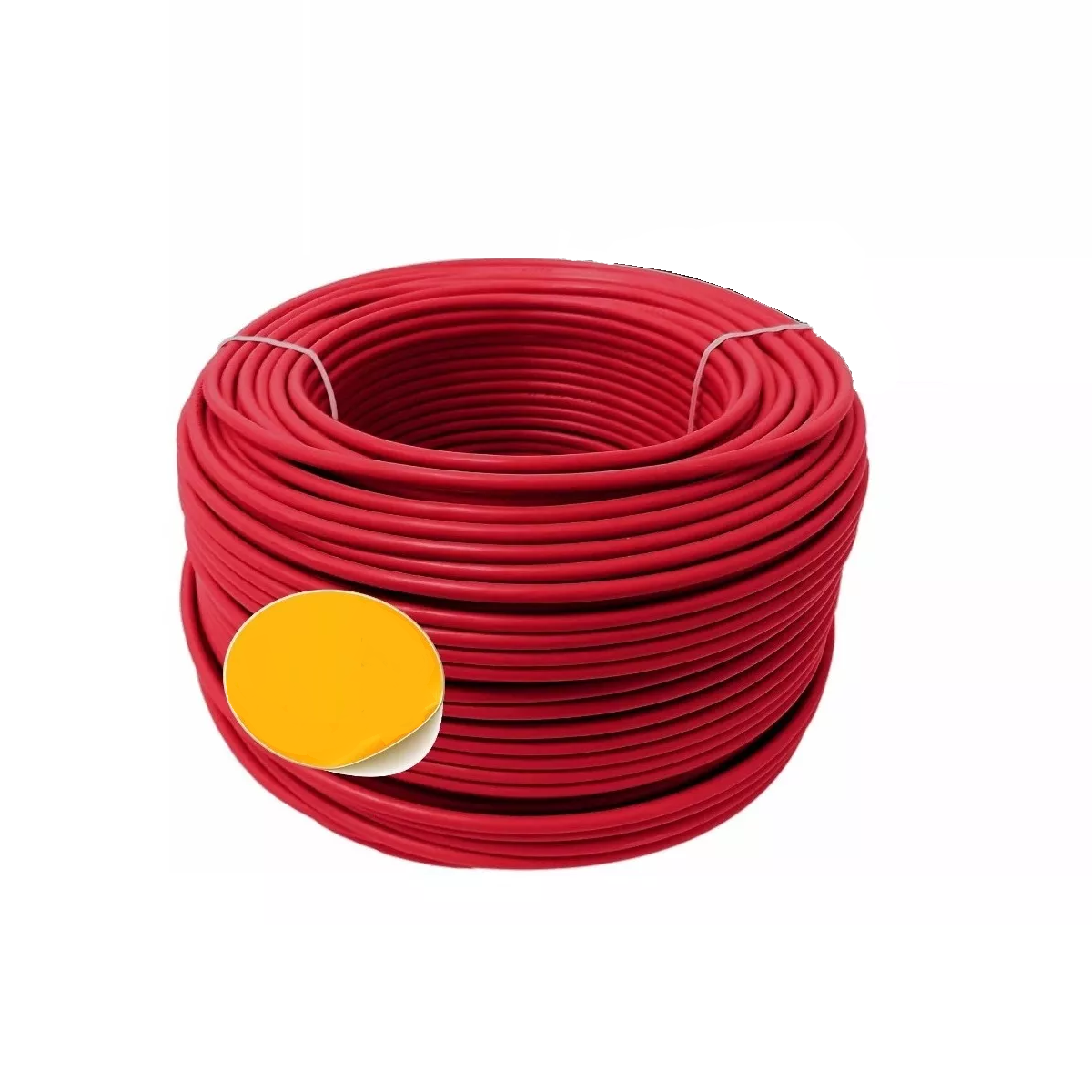 Cable Eléctrico Thw Calibre 10 Cca 100m 600 V  Eo Safe Imports Esi-9257 Rojo