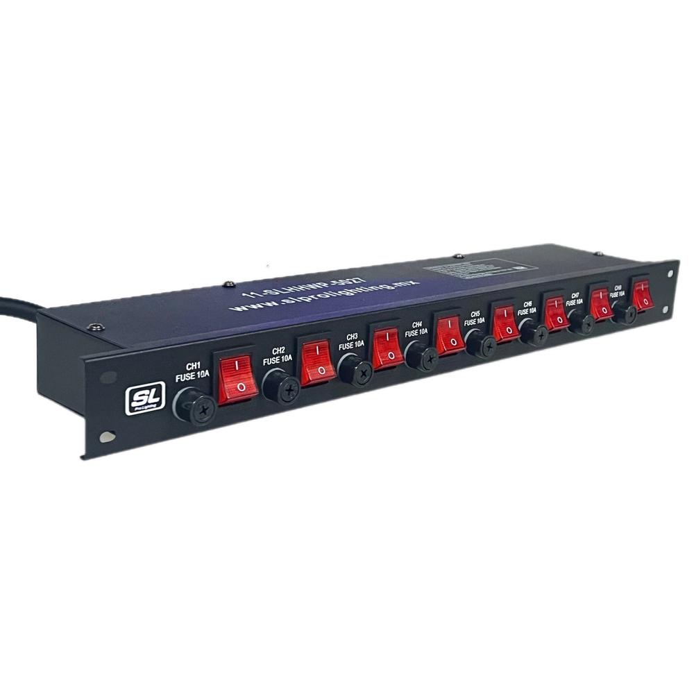 Barra Multicontacto Sl Prolight de 8 Canales $1,032