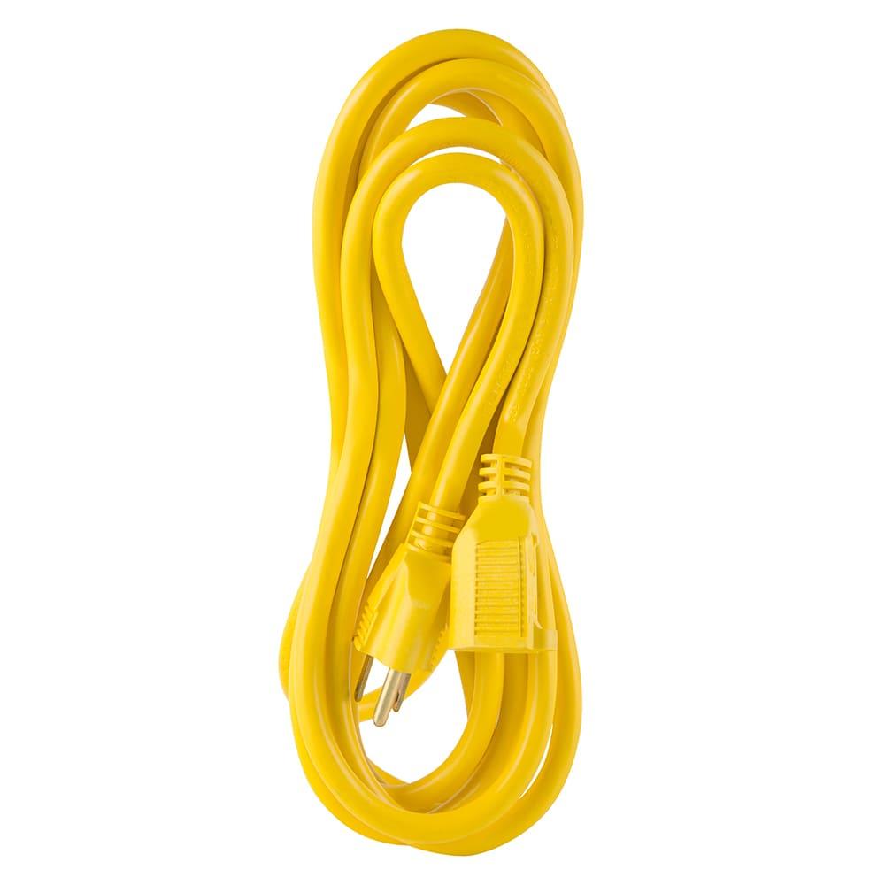 Extension Amarilla De Uso Rudo, Iusa, 3 X 14 Awg, 10 M