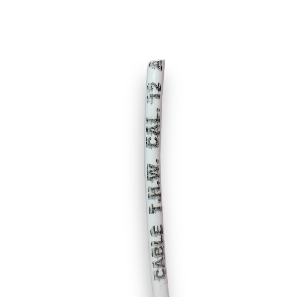 Foto 4 pulgar | Cable De Cobre Akron Calibre 12 90mts Blanco
