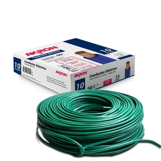 Foto 1 | Cable De Cobre Akron Calibre 10 90mts Verde