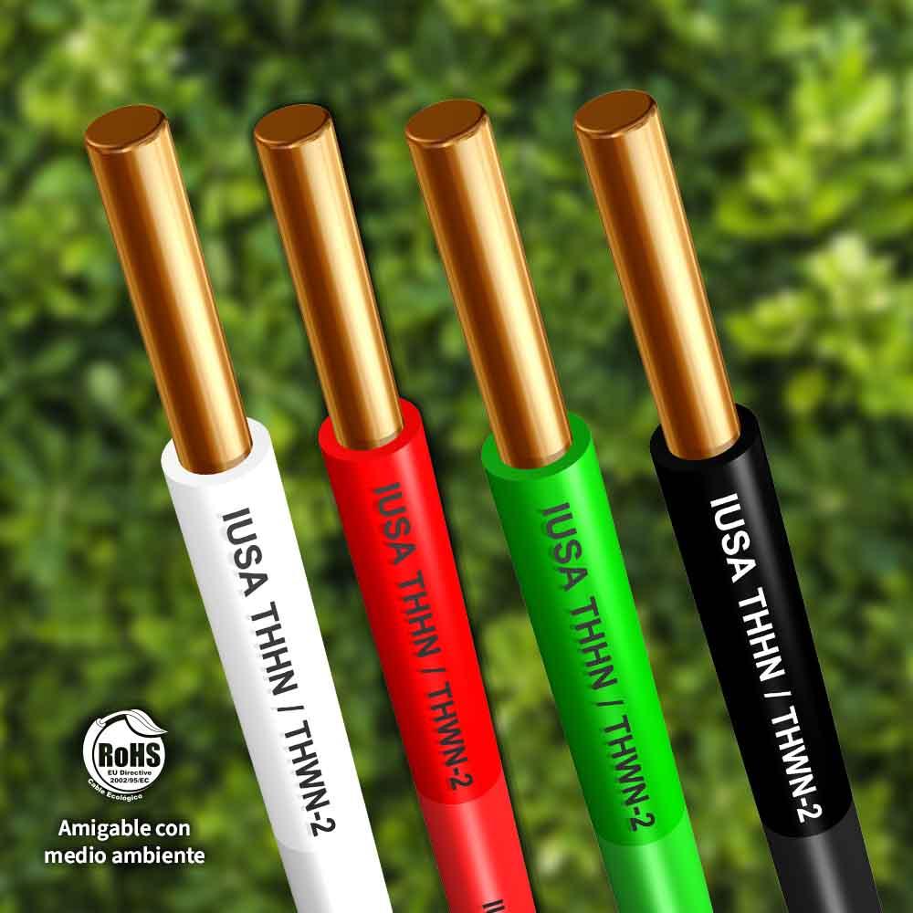 Foto 4 pulgar | Alambre Thw-ls/thhw-ls Ce Rohs 12 Awg Iusa En Caja Color Negro