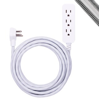Foto 1 | Cable De Extensión Power Strip Ge De 3 Salidas De 15 Pies Con Enchufe Plano - Venta Internacional.
