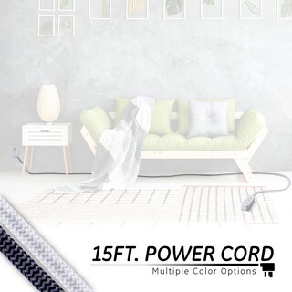 Foto 3 | Cable De Extensión Power Strip Ge De 3 Salidas De 15 Pies Con Enchufe Plano - Venta Internacional.