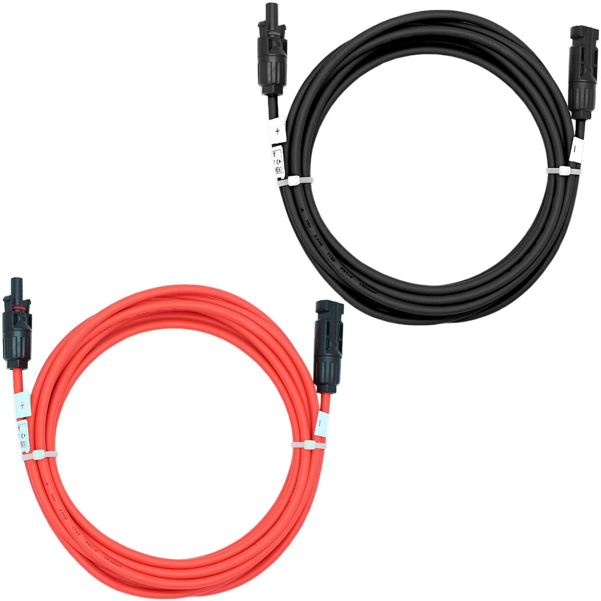 Foto 3 pulgar | Cables Solares De Cobres Ventdepot Mxsoe-081 1kit Multucolor