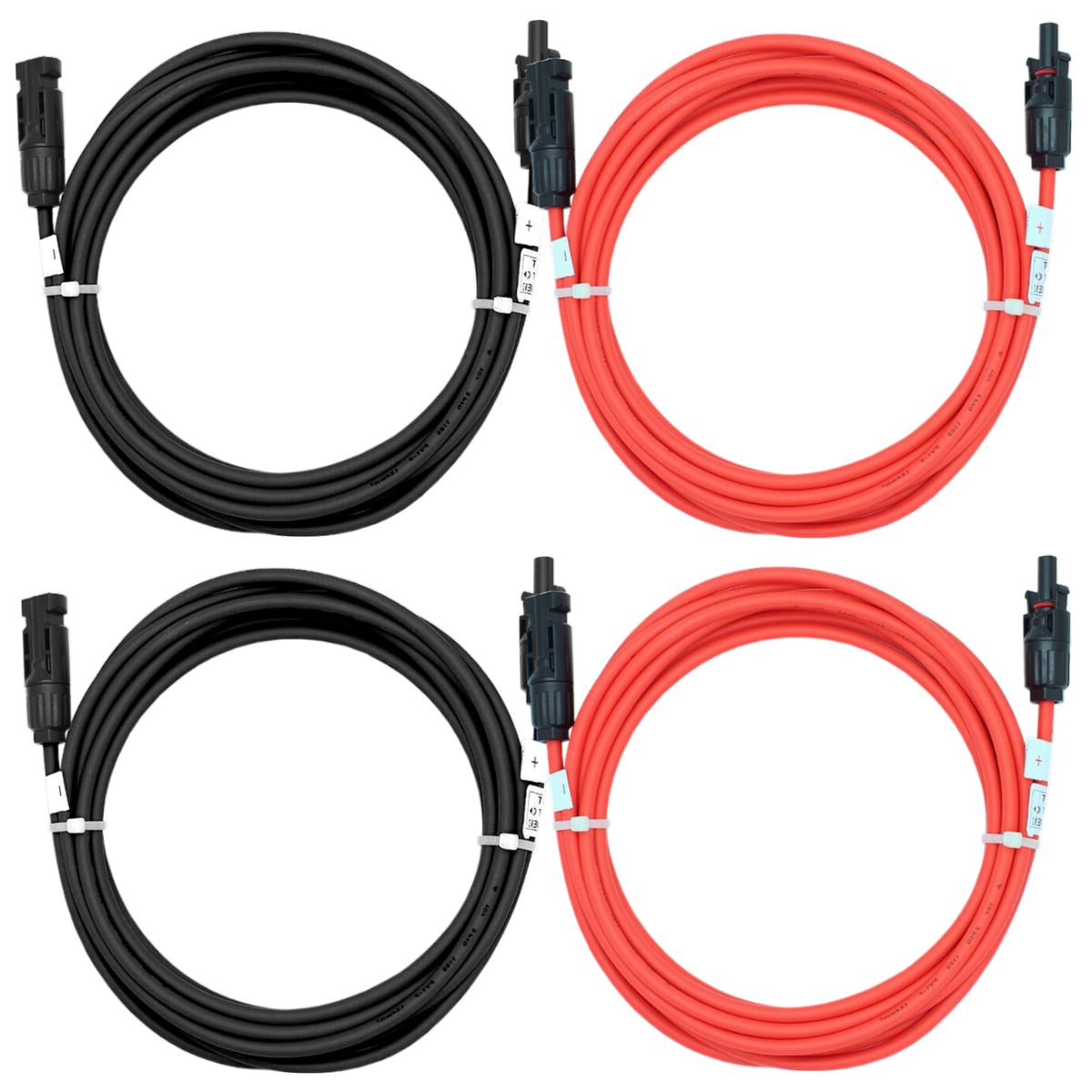 Foto 1 | Cable Fotovoltaico Rojo Ventdepot Mxsoe-062 2kits Multucolor