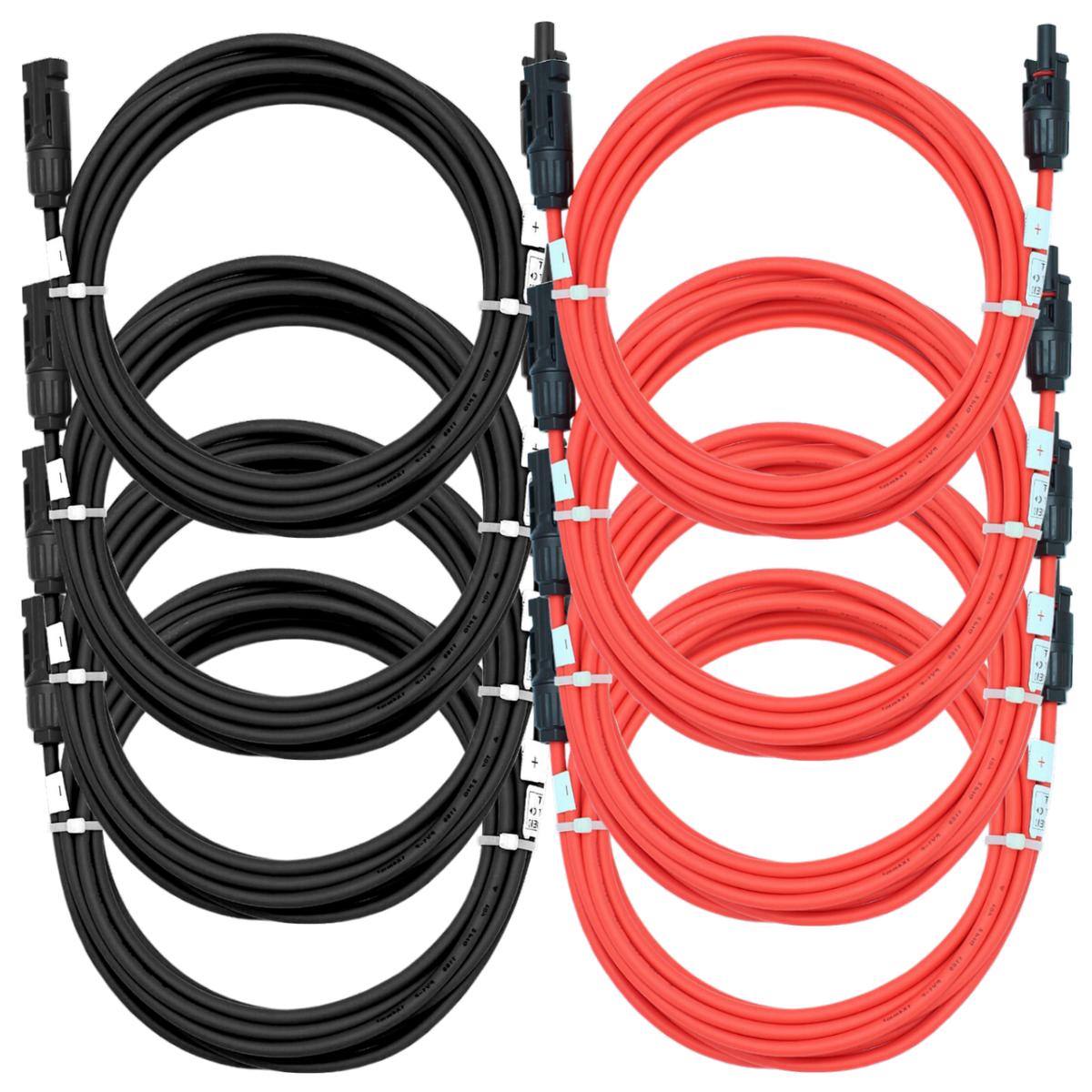 Foto 2 pulgar | Cable Solar Con Conector Mc4 Ventdepot Mxsoe-048 4kits Multucolor