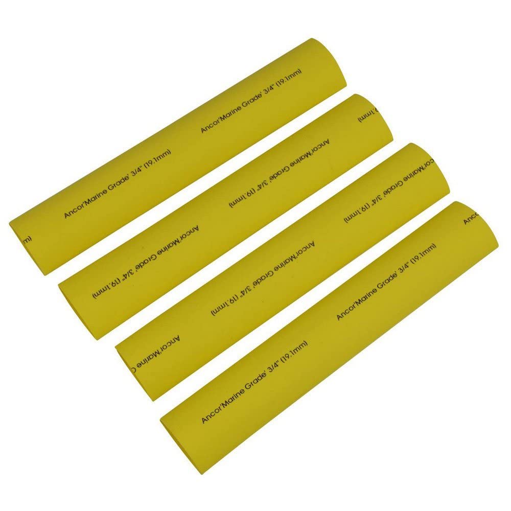 Tubo Termorretráctil Ancor 306906 Marine Grade 19 Mm, Amarillo - Venta Internacional.