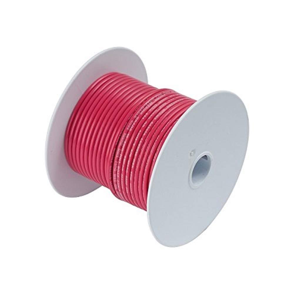 Cable De Batería Ancor 114502 De Cobre Estañado, 2 Awg (32 Mm2), Rojo, 25 Pies - Venta Internacional.