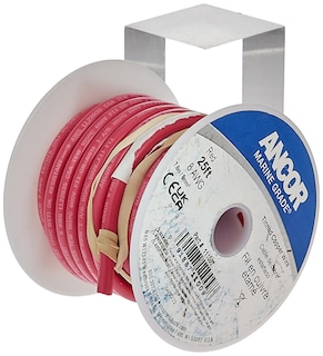 Foto 1 | Cable Ancor 111502 De Cobre Estañado, 8 Awg (8 Mm²), Rojo, 25 Pies - Venta Internacional.