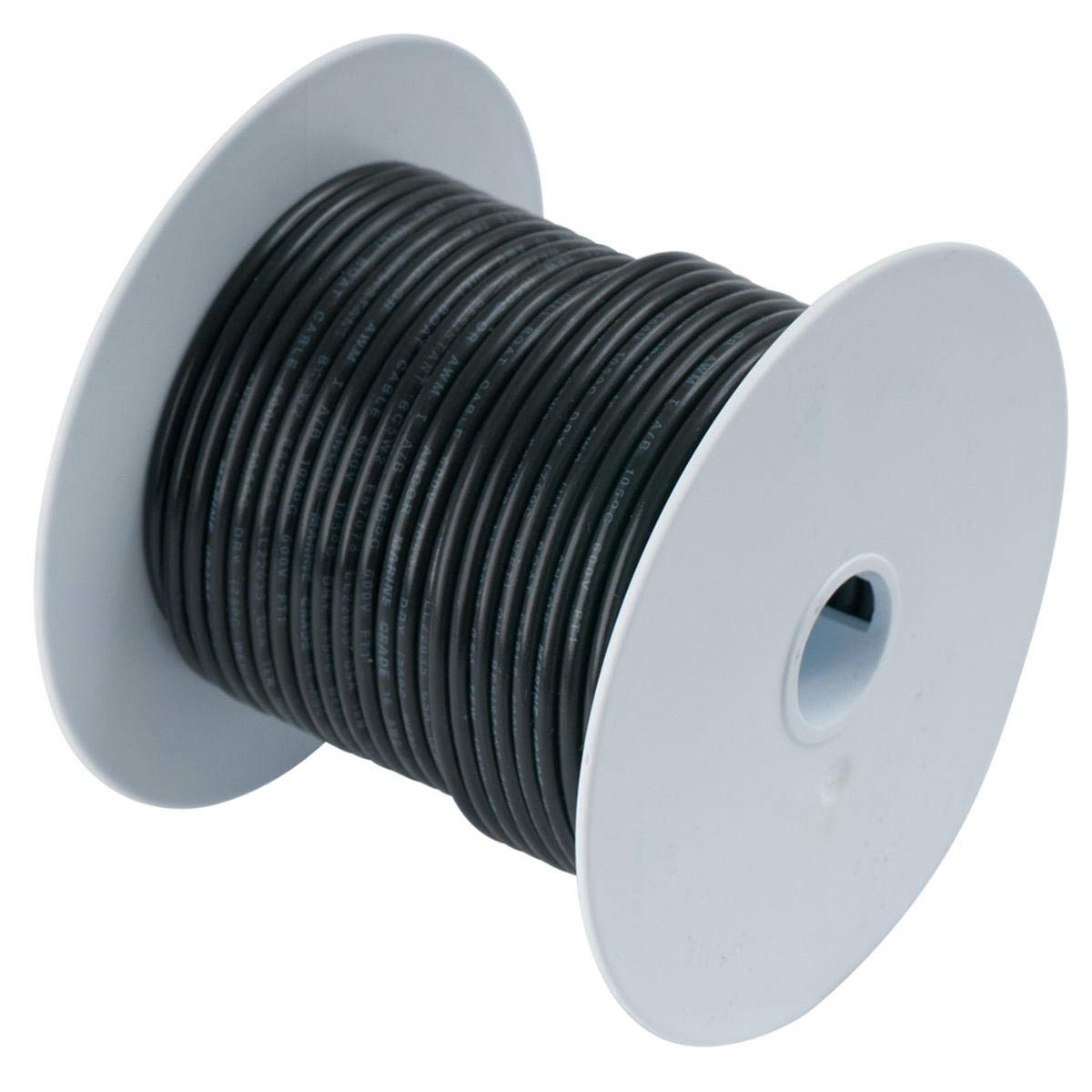 Foto 3 pulgar | Cable Ancor 100010 De Cobre Estañado, 18 Awg (0,8 Mm2), Negro, 30 M - Venta Internacional.