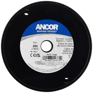 Foto 2 | Cable De Batería Y Cable Primario De Calidad Marina Ancor 2 Awg De 50 Pies - Venta Internacional.