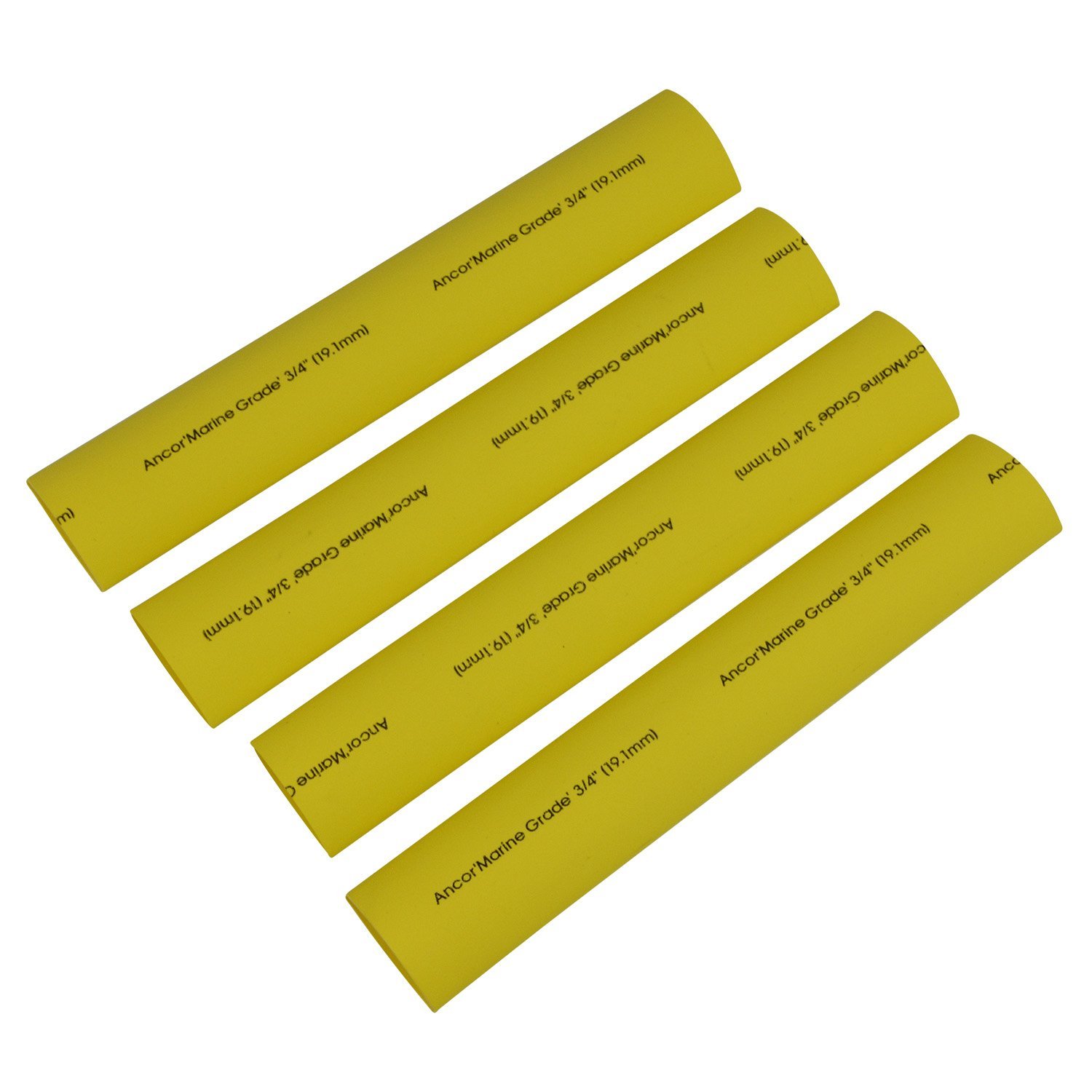 Tubos Termorretráctiles Ancor 307924, Grado Marino, 25 Mm, Amarillo, Paquete De 3 - Venta Internacional.