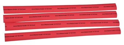 Foto 1 | Tubos Termorretráctiles Ancor 306606, Grado Marino, 19 Mm, Rojo, Paquete De 4 - Venta Internacional.