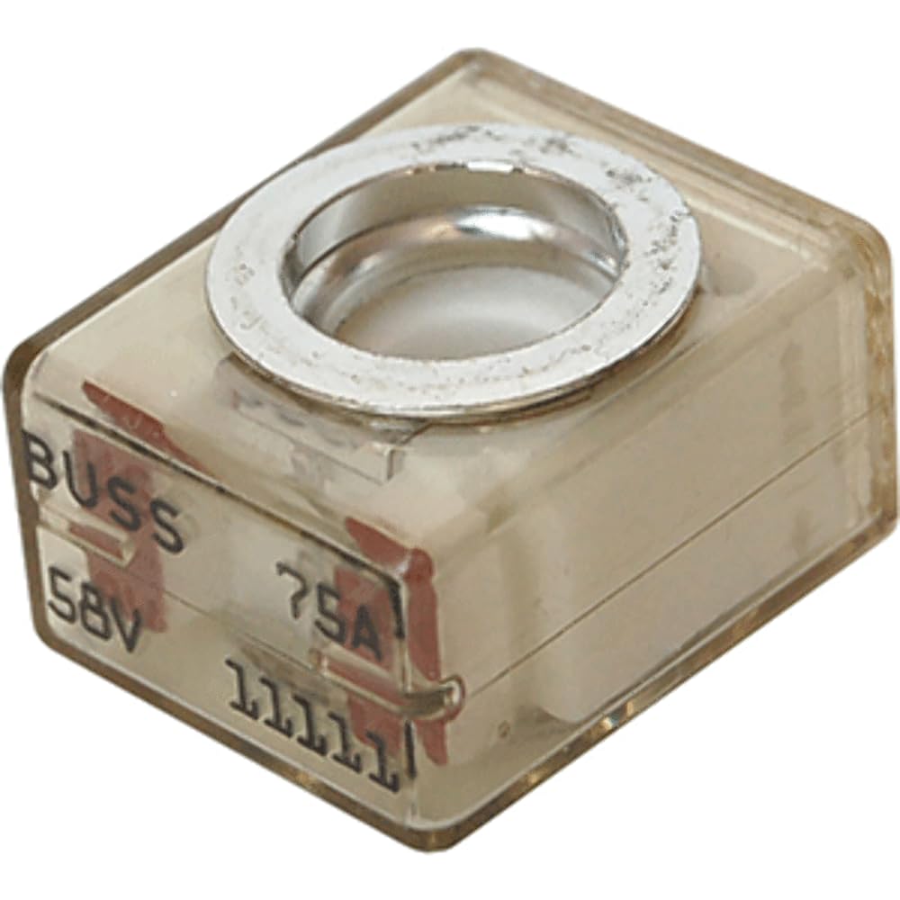 Terminal De Fusibles Blue Sea Systems 5180 75a Marrón/plateado - Venta Internacional.