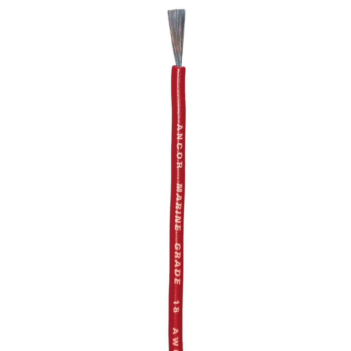 Foto 5 pulgar | Cable Ancor 100810 De Cobre Estañado, 18 Awg (0,8 Mm2), Rojo, 30 M - Venta Internacional.