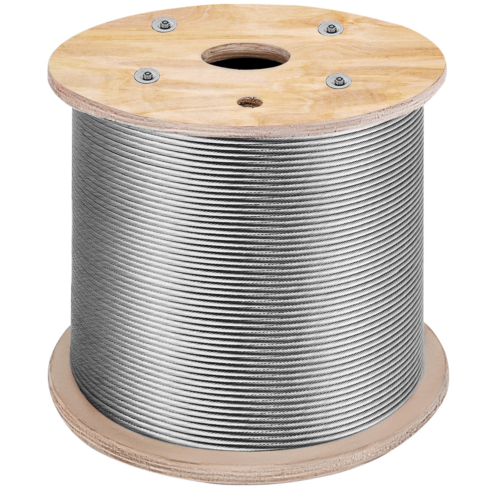 Foto 1 | Sistema De Barandilla De Cables, Cable De Acero Inoxidable De 1/8 Pulgadas, 1000 Pies - Venta Internacional.