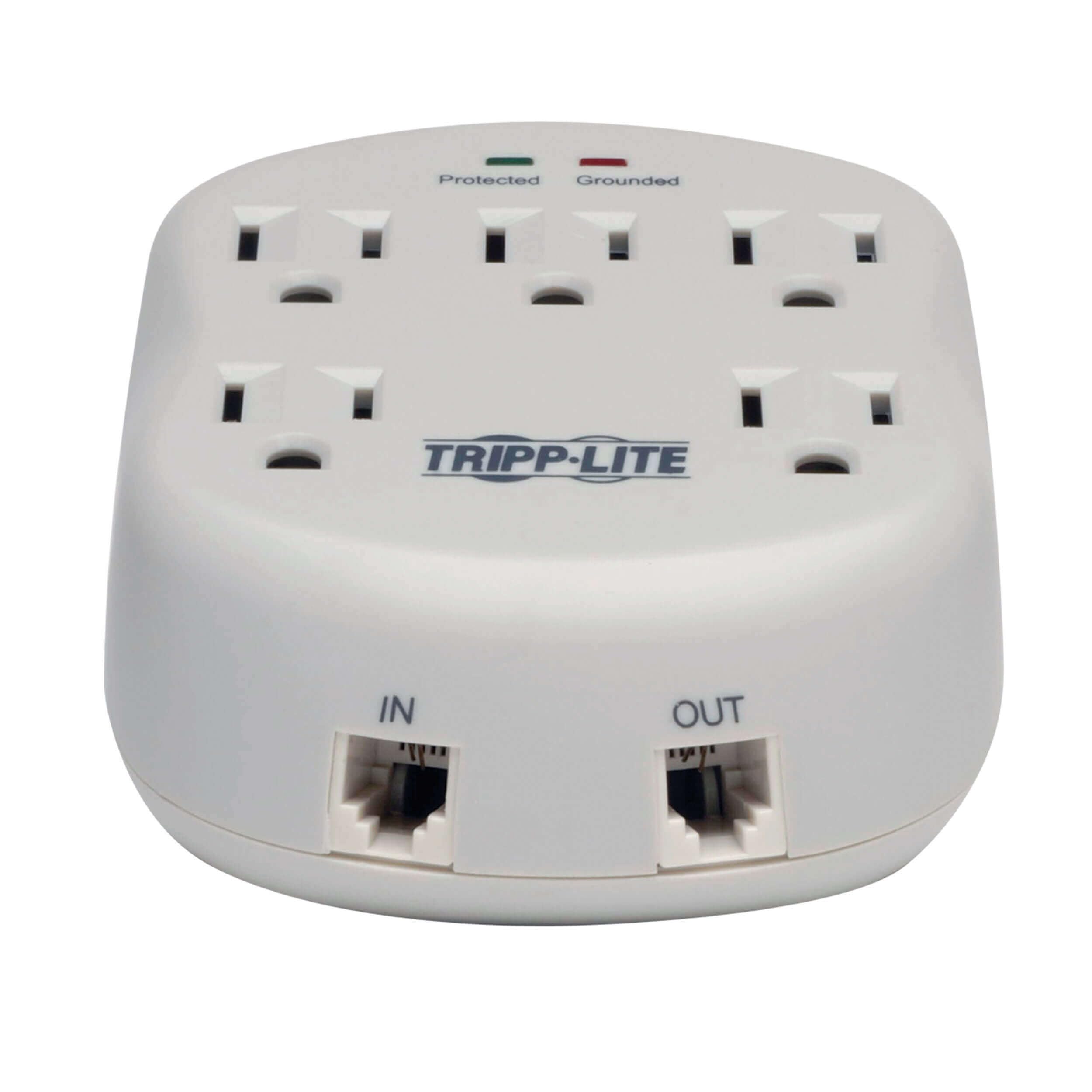 Foto 5 pulgar | Protector Contra Sobretensiones Power Strip Tripp Lite De 5 Enchufes Con Cable De 25 Pies - Venta Internacional.
