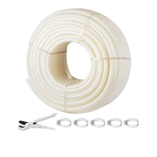 Foto 1 | Tubo Pex Pipe Vevor De 1 Pulgada X 500 Pies, Sin Barrera De Oxígeno, Blanco En Forma De B - Venta Internacional.