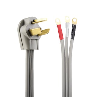Foto 7 | Cable Para Secadora Matters, 10 Awg, 3 Clavijas, 30 A, 7500 W, 3 M, Gris - Venta Internacional.