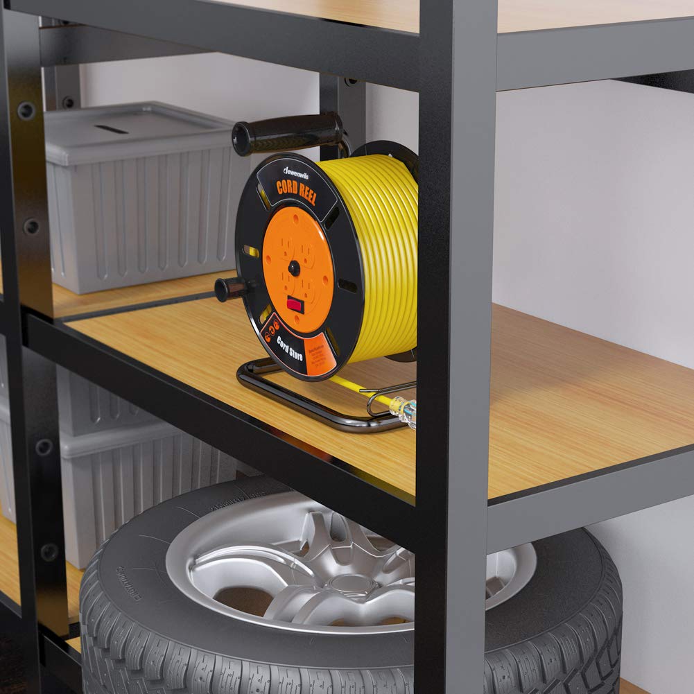 Foto 6 | Carrete De Almacenamiento Para Cables De Extensión Dewenwils Con 4 Salidas, 10 A - Venta Internacional.