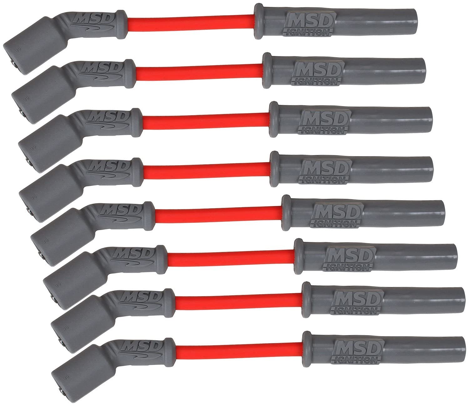 Juego De Cables Para Bujías Msd 32819 Super Conductor, Color Rojo - Venta Internacional.
