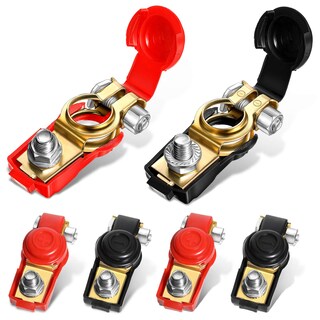 Foto 1 | Abrazaderas Para Terminales De Batería De Coche, 6 Piezas, 12 V/24 V/48 V - Venta Internacional.