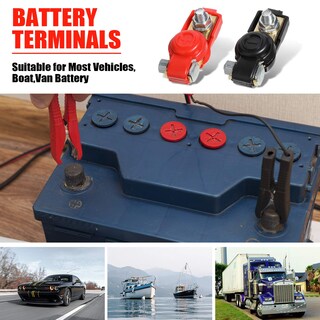 Foto 3 | Abrazaderas Para Terminales De Batería De Coche, 6 Piezas, 12 V/24 V/48 V - Venta Internacional.