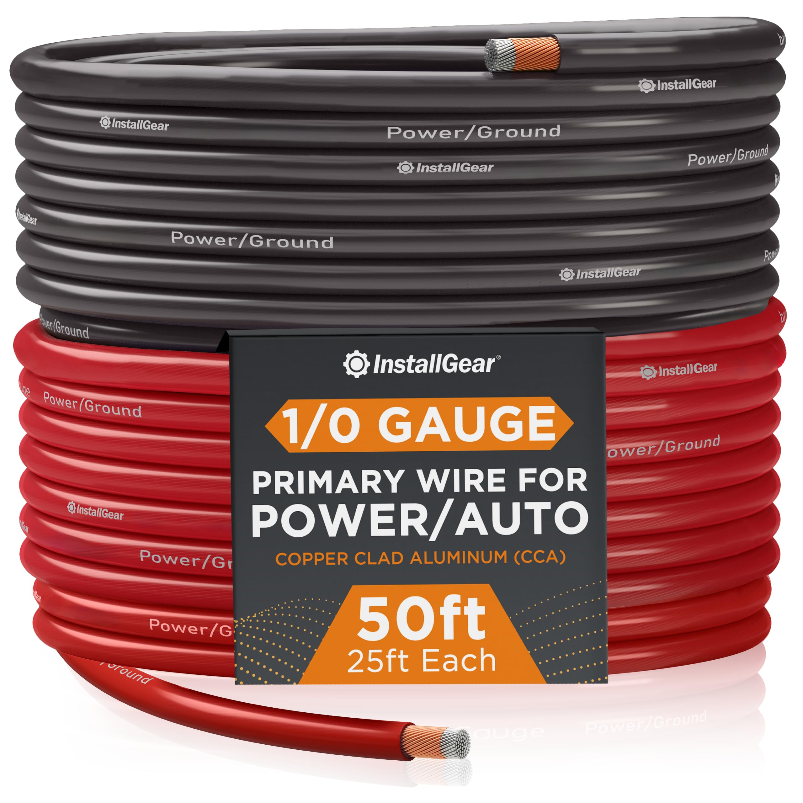 Wire Installgear Calibre 1/0 (15 M) De Aluminio Revestido De Cobre Cca - Venta Internacional.