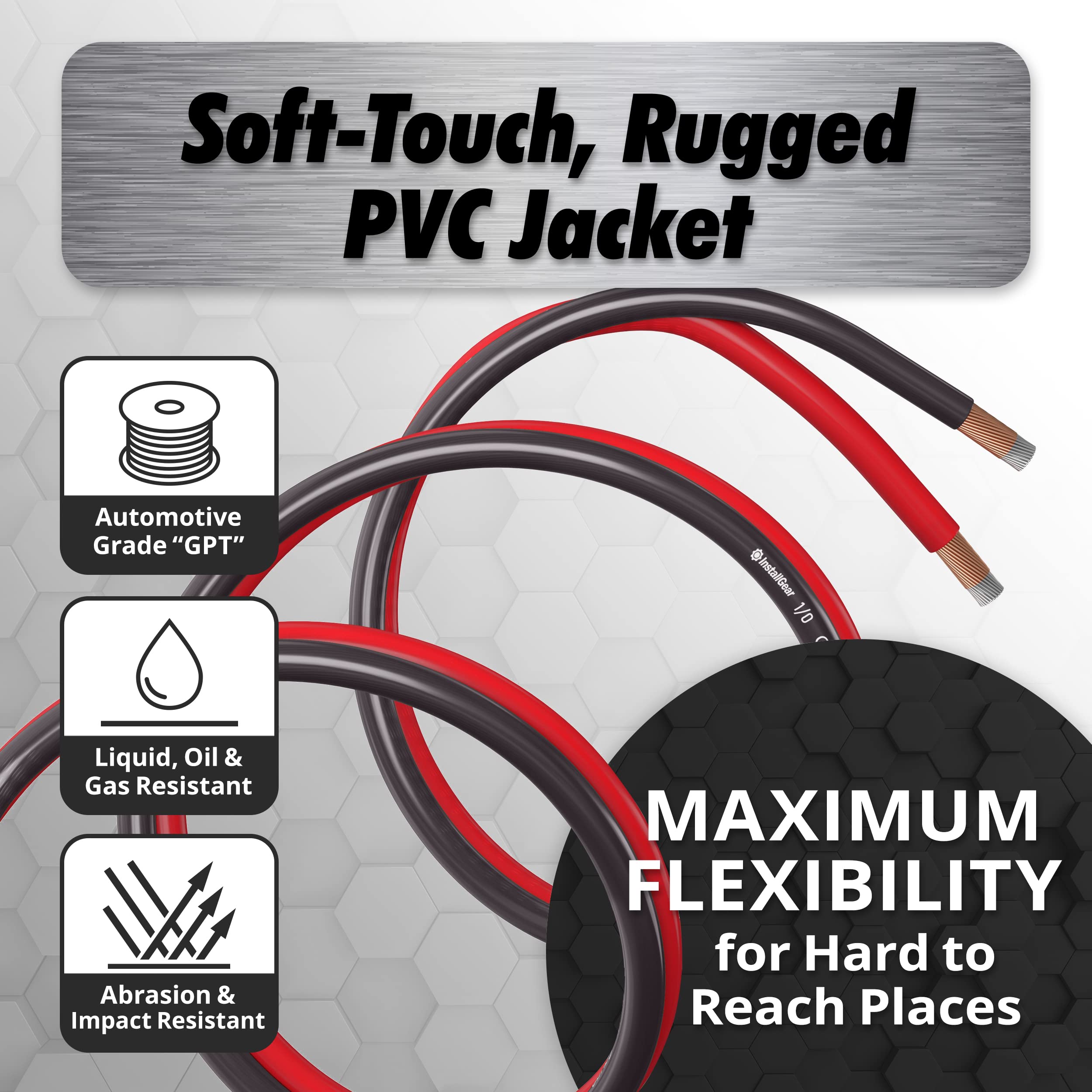 Foto 6 pulgar | Wire Installgear Calibre 1/0 (15 M) De Aluminio Revestido De Cobre Cca - Venta Internacional.