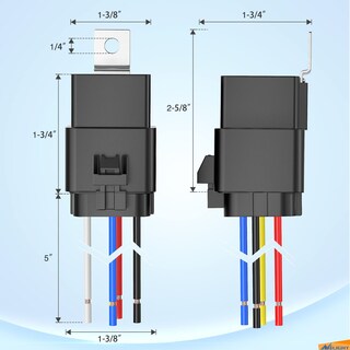 Foto 3 | Set De Relés Y Arneses Automotrices Nilight 50044r, Paquete De 5 - Venta Internacional.