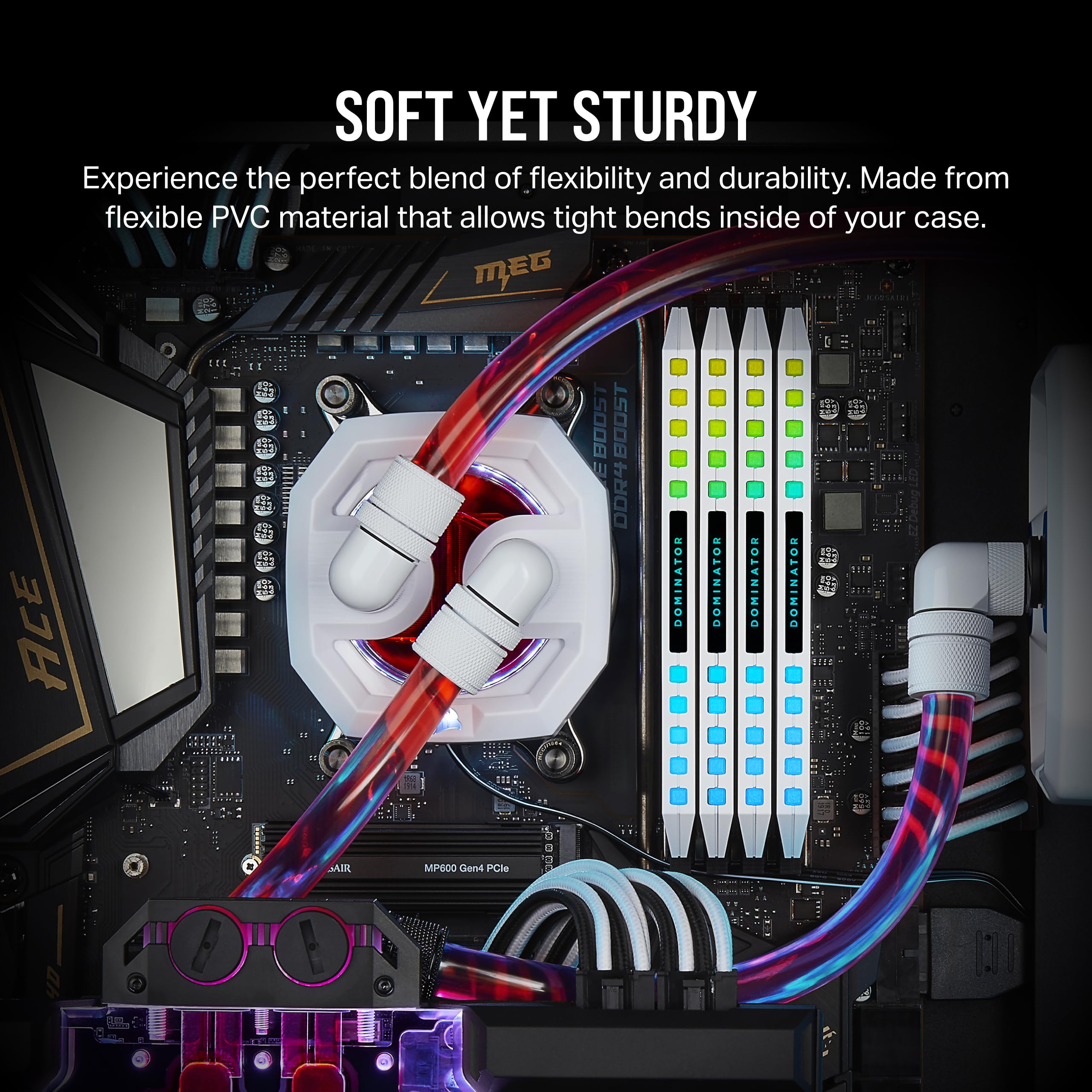 Foto 4 pulgar | Tubos Corsair Cx-9059001-ww Hydro X Series Xt Softline - Venta Internacional.