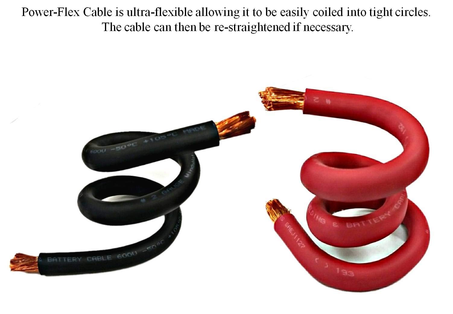 Foto 3 pulgar | Cable Windynation Wni 4/0 Awg Ultraflexible De 1,5 M, Color Negro Y Rojo - Venta Internacional.