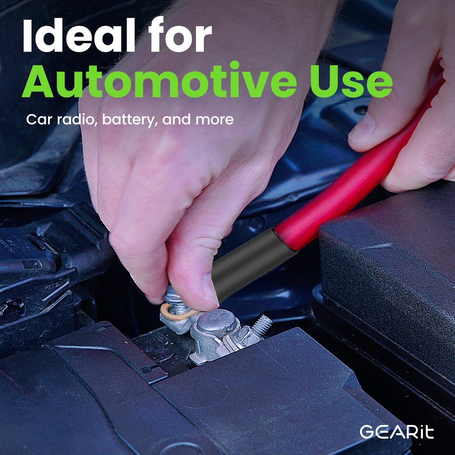 Foto 5 | Calibre 8 Wire Gearit Para Alimentación Automotriz Y Tierra De 7,62 M (25 Pies) - Venta Internacional.