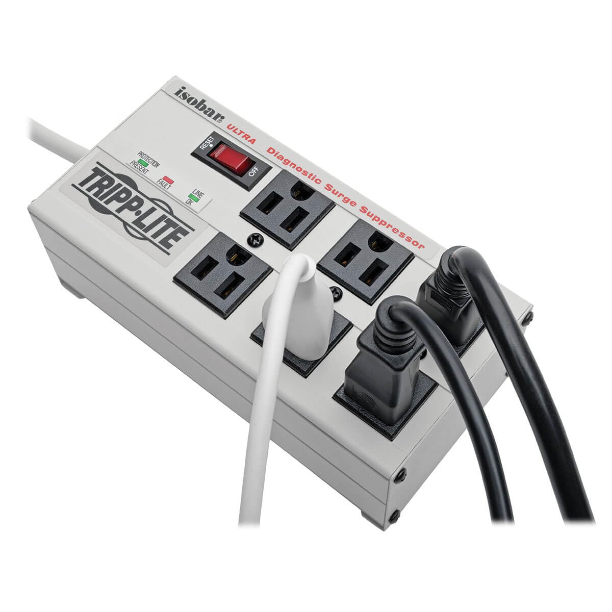 Foto 3 pulgar | Protector Contra Sobretensiones Power Strip Tripp Lite Isobar6 Ultra White - Venta Internacional.