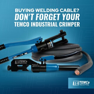 Foto 4 | Cable De Soldadura Para Batería De Coche Temco Industrial Wc0191-50' - Venta Internacional.