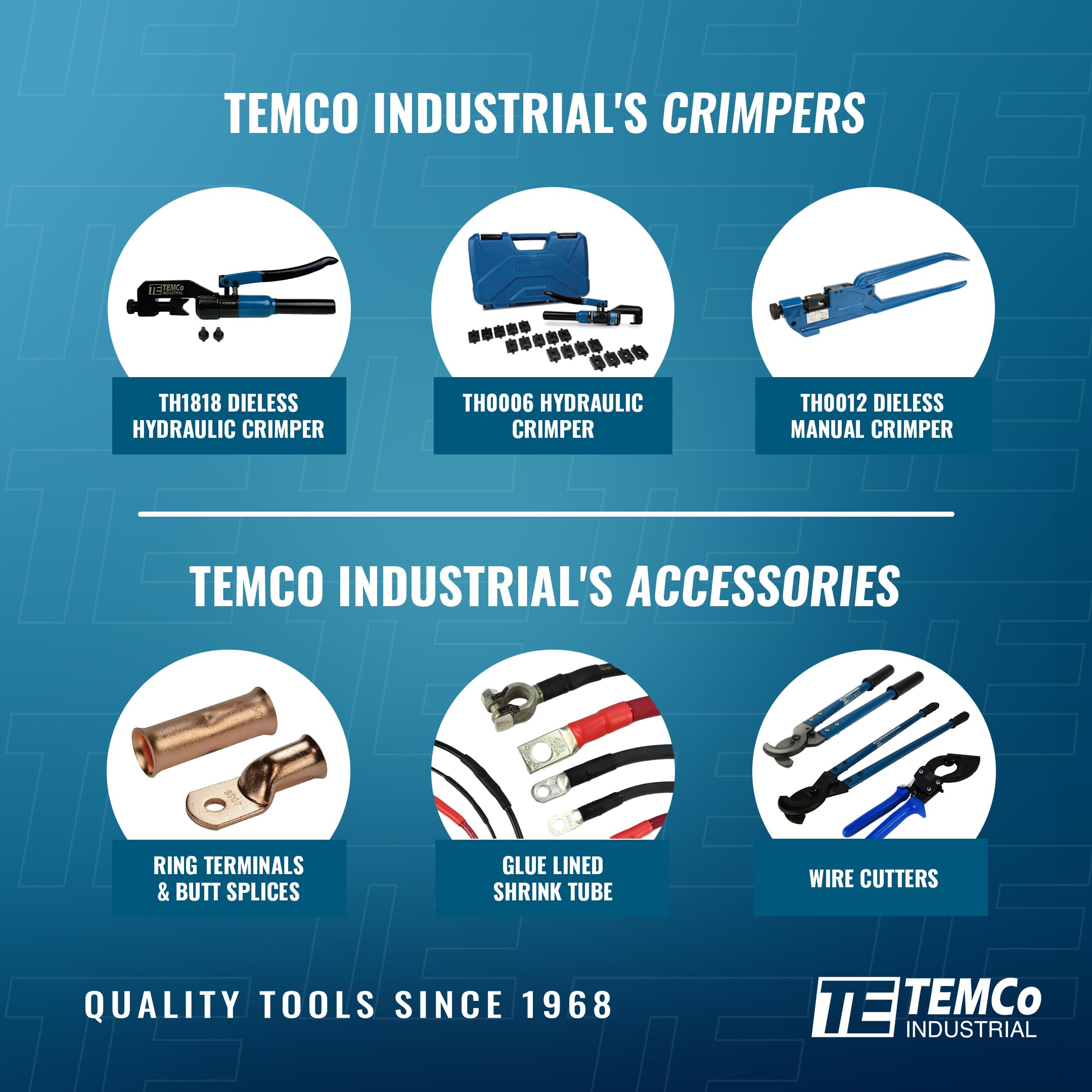 Foto 5 | Cable De Soldadura Para Batería De Coche Temco Industrial Wc0191-50' - Venta Internacional.
