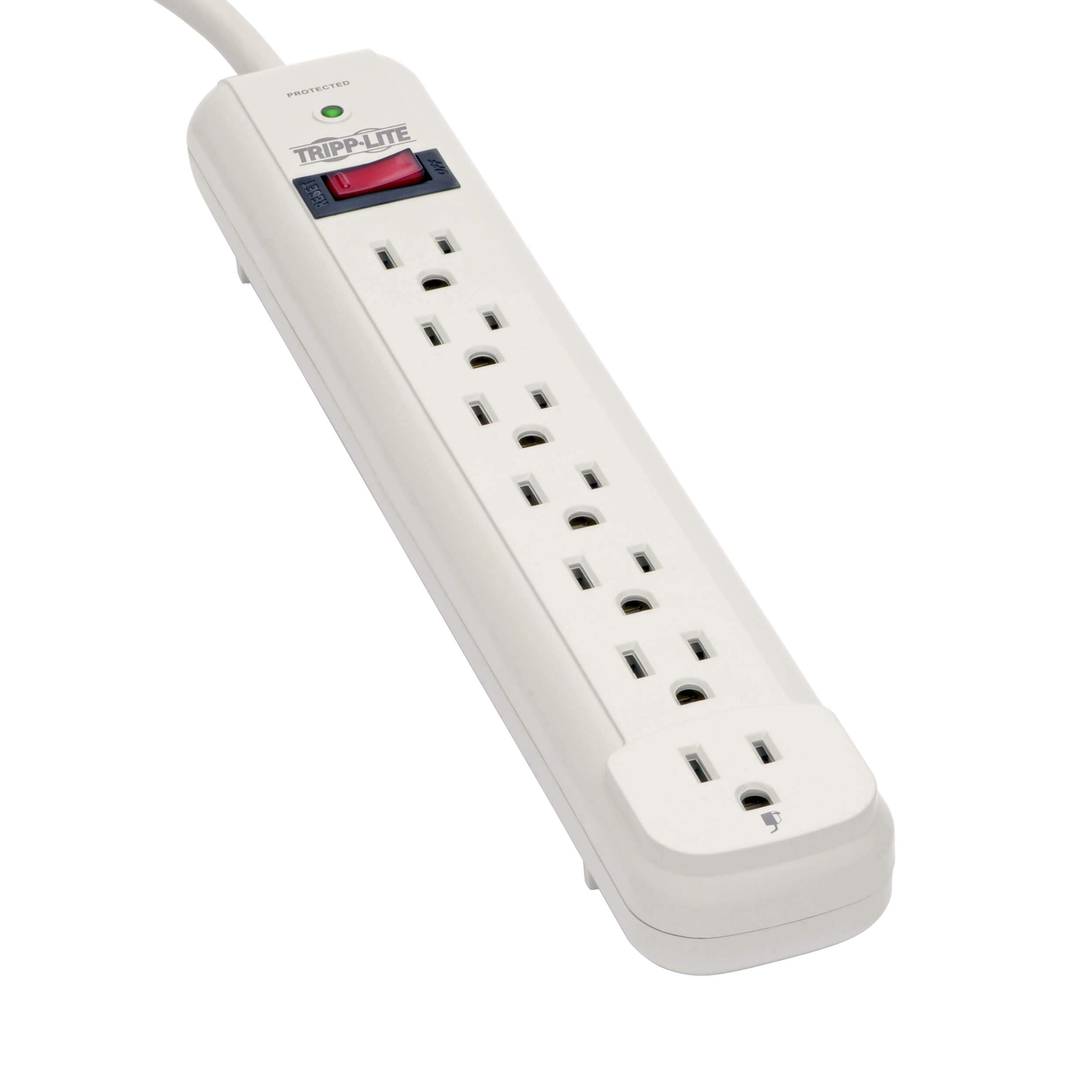 Protector Contra Sobretensiones Tripp Lite Tlp725, 7 Enchufes - Venta Internacional.